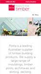 Mobile Screenshot of porta.com.au